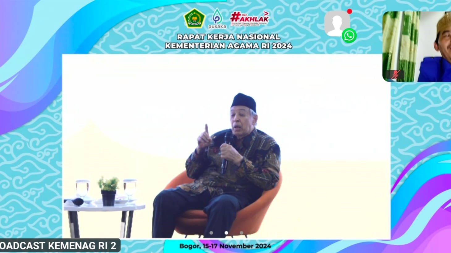  Mengintegrasikan Ilmu: Refleksi Quraish Shihab pada Rakernas Kemenag 2024 